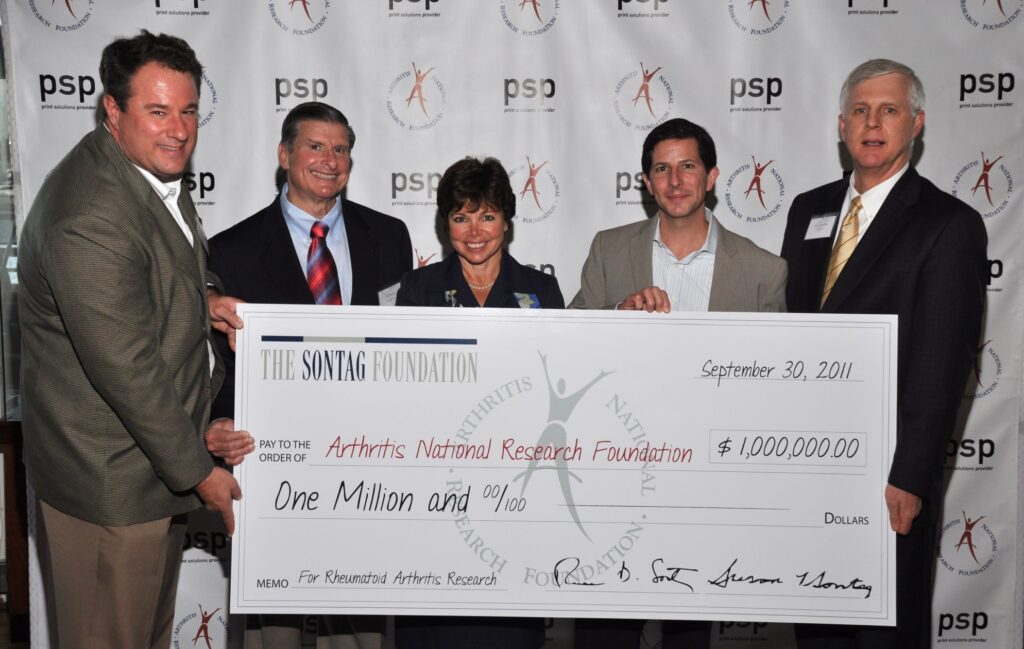 Photograph of The Sontag Foundation and the Arthritis National Research Foundation